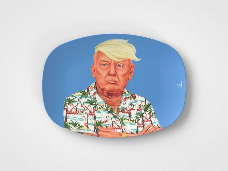 Donald // 10"x14" Serving Platter // Political Gift Idea_voghion.com