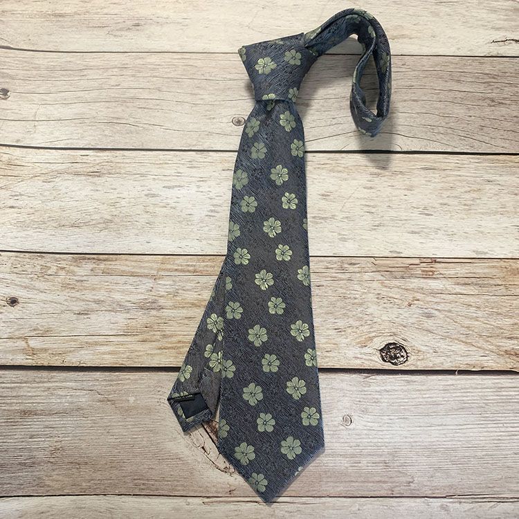 Cravatta da uomo in poliestere, fatta a mano, da 8 cm, casual, formale, alla moda, floreale, alla moda, da matrimonio_voghion.com