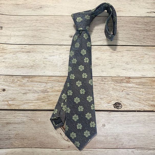 Cravatta da uomo in poliestere, fatta a mano, da 8 cm, casual, formale, alla moda, floreale, alla moda, da matrimonio_voghion.com
