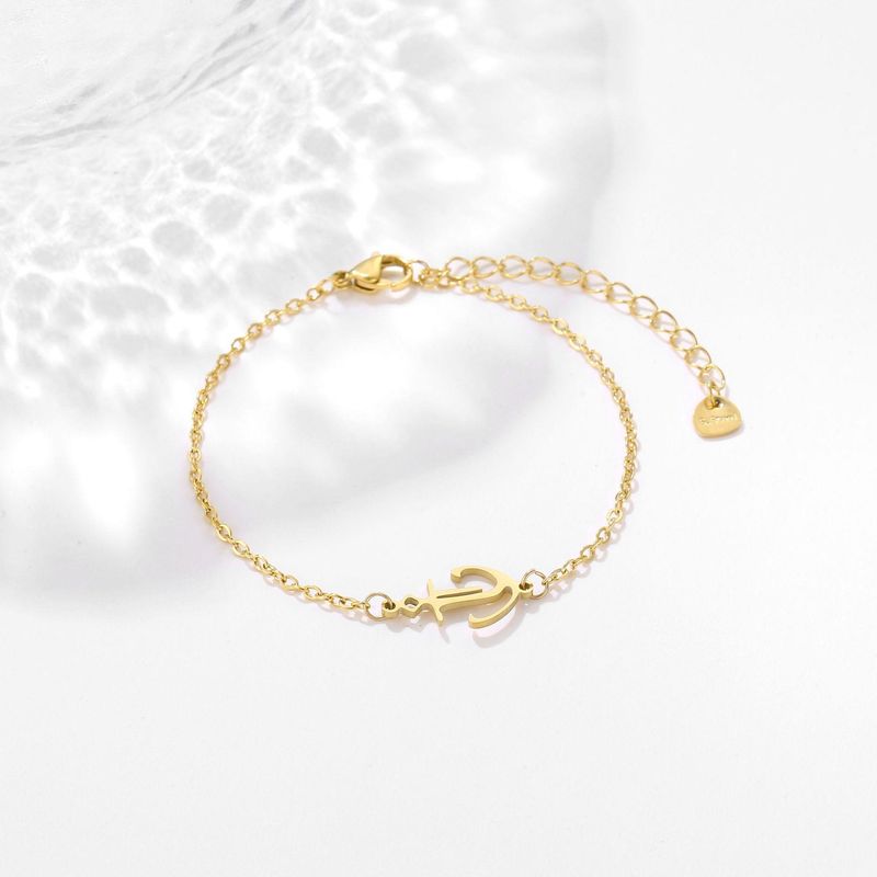 Roestvrij stalen schip ankerketting armband voor dames heren mode hiphop sieraden_voghion.com