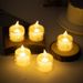 Realistic Flameless LED Christmas Candles - Battery Operated Decorative Lights For Holiday Tabletop, Fireplace & Window Displays_voghion.com