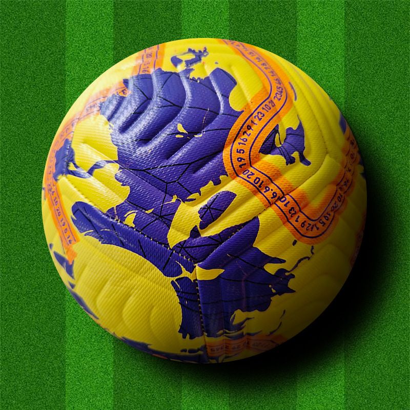 Football No. 5 Ball, Adult Training Outdoor Sports, Wear-resistant Thickened Pu Machine-sewn Football_voghion.com