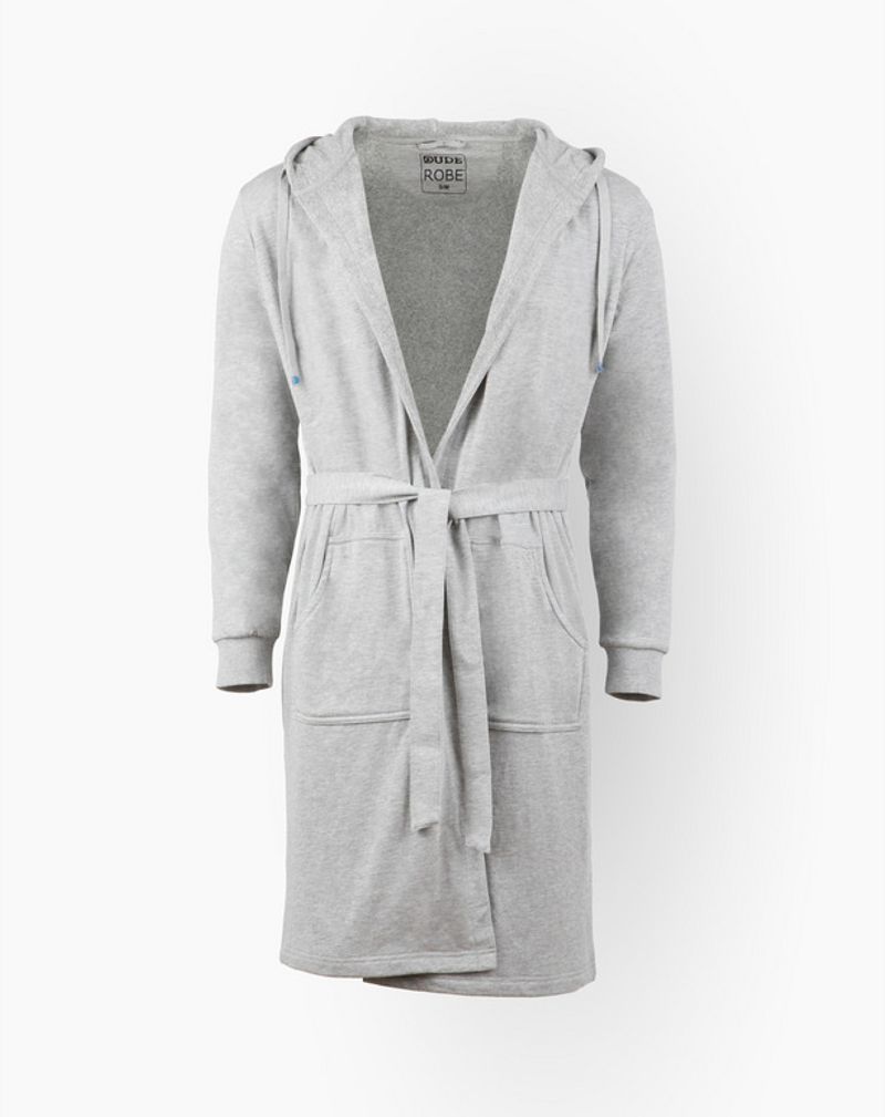 Men's Clothing Thickened Soft Casual Hooded Bathrobe Pajamas Family Parent Child_voghion.com