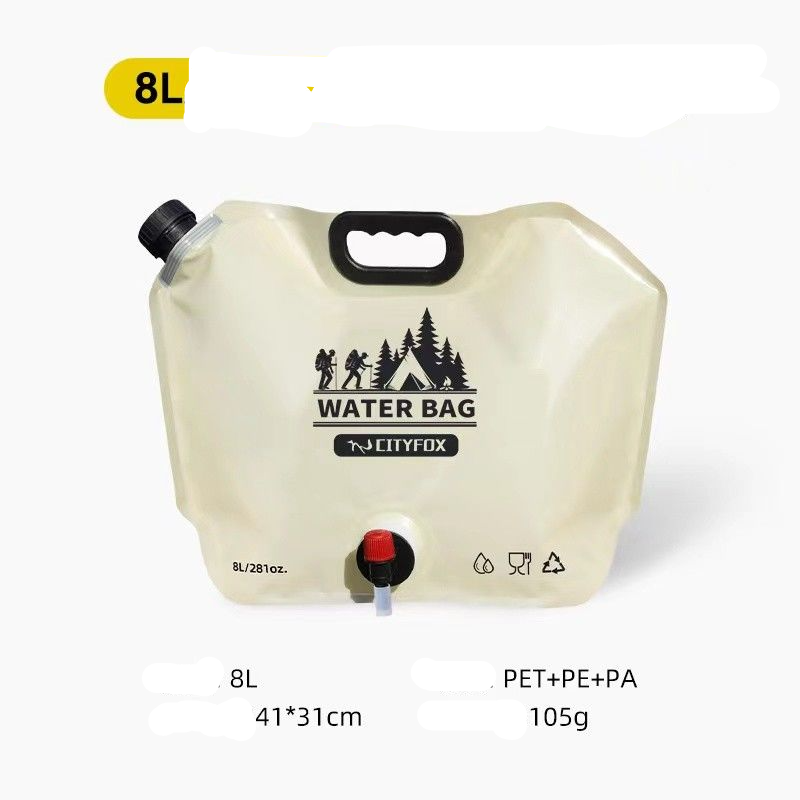 Geantă portabilă pentru exterior cu robinet pliabil, geantă de plastic de mare capacitate, pentru călătorii și camping, pentru depozitarea apei în vehicule_voghion.com