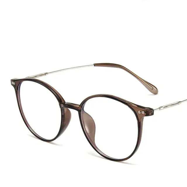Módní kulaté antimodré brýle pro muže a ženy s počítačovými obroučkami, optické čočky, nový přírůstek 2024_voghion.com