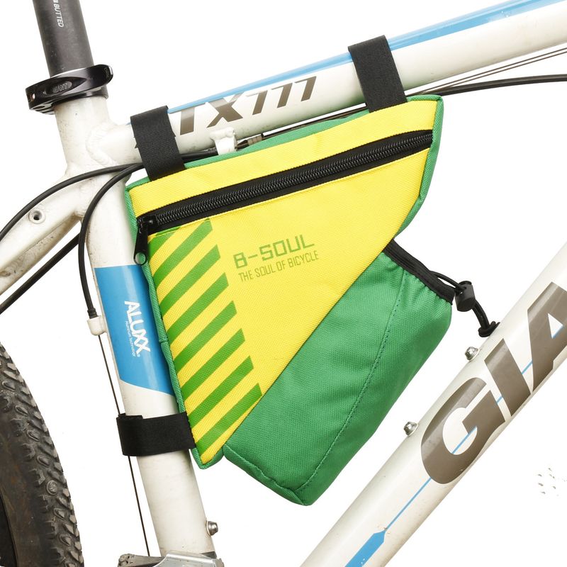 Bicycle bag triangle bag beam bag mountain bike kettle bag front bag saddle bag upper tube bag tool kit riding equipment_voghion.com
