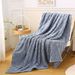 2025 New Single Layer Taffeta Velvet Bread Grid Flannel Nap Sofa Air Conditioning Blanket_voghion.com
