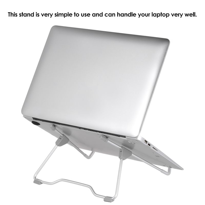 Portable Laptop Stand Foldable Office work Laptop Holder Notebook Support Adjustable Desktop Bracket for pc MacBook Air Pro_voghion.com