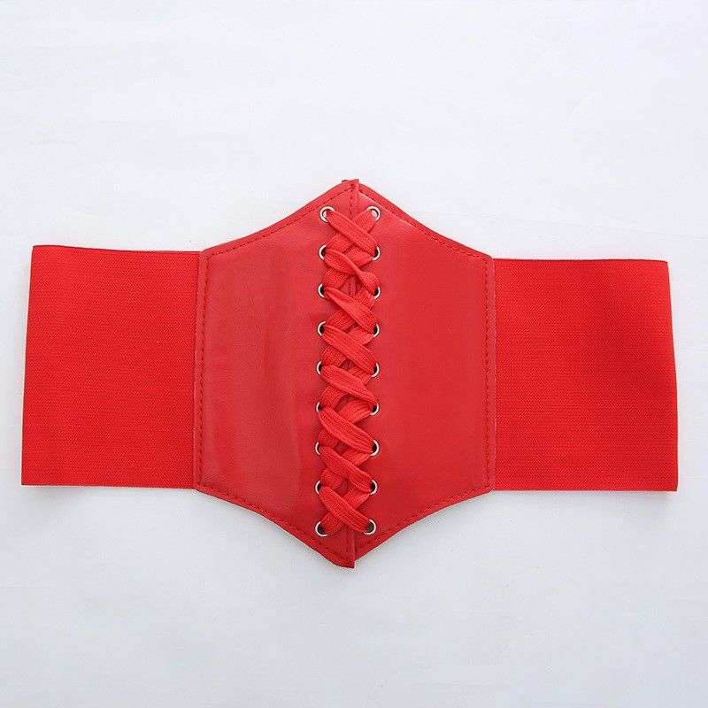 Unisex Court stiilis mood naiste lint elastne vööümbris naiste kleit elastne piha laius_voghion.com