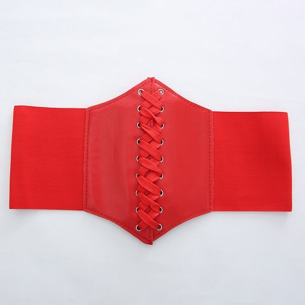 Unisex Court stiilis mood naiste lint elastne vööümbris naiste kleit elastne piha laius_voghion.com