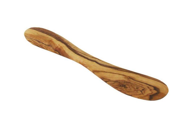 Mediterranean Olive Wood Butter Knife_voghion.com