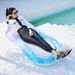 Pool & Accessories Premium Inflatable Pool Lounge Chair With Mesh Backrest Pillow Sparkling Adult Floating Bed_voghion.com