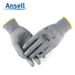 Light Labor Protection Gloves Technology Flexible Wear Resistant Dexterous PU Palm Coated Gloves_voghion.com