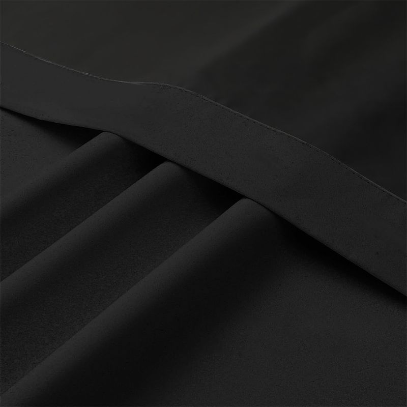 Unisex-Verdunkelungsvorhänge, Sonnenschutz, einfarbig, halbverwaltete Vorhänge_voghion.com