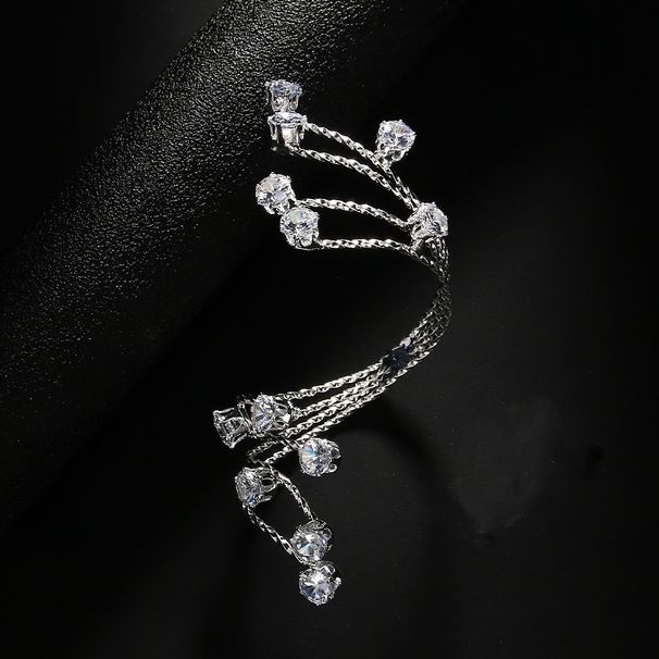 Geometrischer Ring High-End-Zirkonring Leichter Luxus-Accessoire-Damenring_voghion.com