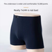 Men's 100% Cotton High-Waist Boxer Briefs Set - 3 Pieces_voghion.com
