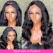 13x6 HD Lace Front Wigs Human Hair, Body Wave Human Hair Wig For Black Women, Glueless Wig Human Hair Pre Plucked With Baby Hair, Black Brazilian Real_voghion.com