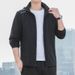 Chaqueta deportiva con capucha para hombre, nueva chaqueta de primavera para trabajo al aire libre, para correr, informal, moderna y resistente al viento_voghion.com