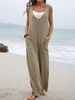 2024 quality new autumn and winter style temperament sleeveless women's jumpsuit_voghion.com