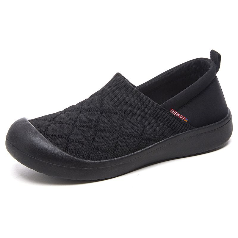 Dames zomer nieuwe lichtgewicht platte schoenen met zachte zolen, comfortabel en veelzijdig, Mom's Old Beijing Cloth S, Dames_voghion.com