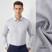 Hue Hue Hue 200-Count Non-Iron High-End Business Professional Formal Long Sleeve For Men Premium White Shirt Pure Cotton_voghion.com