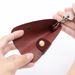 Vegetable Tanned Multi-Functional Genuine Leather Car Holder Door Handmade Creative Key Storage Bag_voghion.com