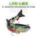 New Lure Fish 13cm 22g Plastic 8-Section Multi-Section Hard Sea Bait Fishing Gear_voghion.com