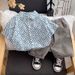 Children's clothing, boys' suit 2024, new baby trendy checkered short sleeved shirt, summer children's clothing_voghion.com
