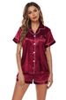 Home wear pajamas women's suits short-sleeved shorts_voghion.com