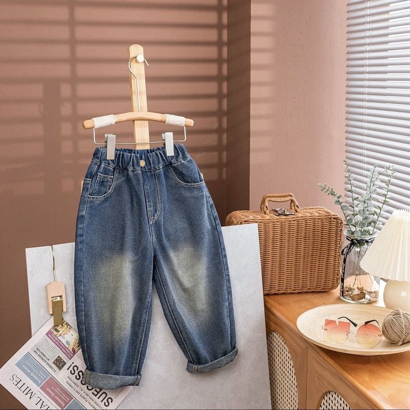 kids'clothing Children casual loose handsome pants letter trend_voghion.com