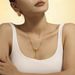 Princess On The Run Butterfly Bow Pendant Necklace, Female Niche Design, Light Luxury, High-end Feeling, Collarbone Chain_voghion.com
