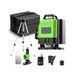 16-Line Mini Self-Leveling Green Beam Laser Level – Indoor/Outdoor Cross-Line Projector For Wall & Floor Alignment_voghion.com
