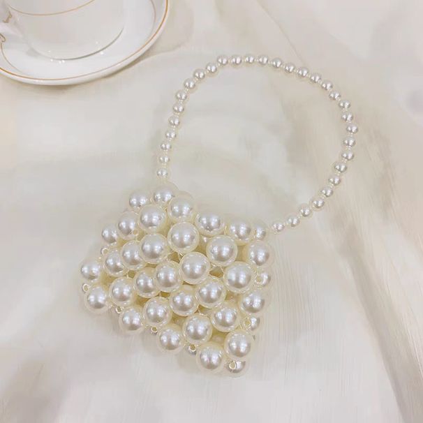 Borsa a tracolla piccola con perline per bambine, in tessuto estivo per bambini, 2024, nuova mini borsa per bambine_voghion.com