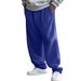 Pantaloni da jogging da uomo con elastico in vita e coulisse - Foderati in morbido pile, vestibilità comoda, gamba dritta, casual, da salotto e streetwear (diversi colori e taglie)_voghion.com