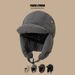 Lightweight Ultra-Thick Down Cotton Lei Feng Men, Warm Ear Protection Women, Autumn And Winter Windproof Helmet Liner_voghion.com