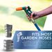 Set di 3 raccordi Premium 4 in acciaio Garden Connect QuickConnect 4x4 Quick Hose in acciaio inossidabile_voghion.com