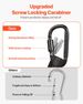 5 Pack Tool Lanyard Fall Protection Tools Leash With Screw Lock Carabiner_voghion.com