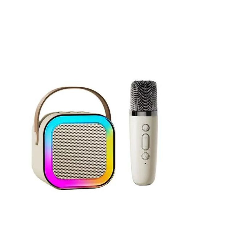 Portable Speakers K12 Bluetooth Speaker Microphone Integrated Speaker Microphone Mini Wireless Children's Karaoke Bluetooth Speaker_voghion.com