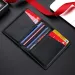 Designer Bag Ultra Thin Soft 100% Genuine Leather Mini Credit Multi RFID Slim Small Card Holder Men's Wallet_voghion.com