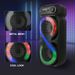 ZQS4270M Mobile Card Colorful Microphone Speaker Square Dance Large Volume Outdoor Bluetooth Speaker_voghion.com