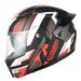 Dual Visor Modular Motorcycle Helmet With Bluetooth K25 - ABS Shell, Long Battery Life, 3C Certified_voghion.com