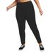 högmidjade naken yogabyxor i plusstorlek 1XL-5XL tätsittande ytterkläder elastiska fitness yoga leggings i stor storlek_voghion.com