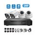 1080P AHD Security 4CH Koncentryczny przewodowy zestaw do monitoringu domu z noktowizorem na podczerwień HD_voghion.com