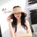 Novedades LaMaxPa - Viseras de verano para mujer, plegables, de ala ancha y grande, sombreros de paja, sombrero de playa con protección UV_voghion.com