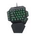 Cross-Border Direct Supply K50 K60 One-Handed Keyboard RGB Illuminated Gaming Mechanical Keyboard/With Macro Definition_voghion.com