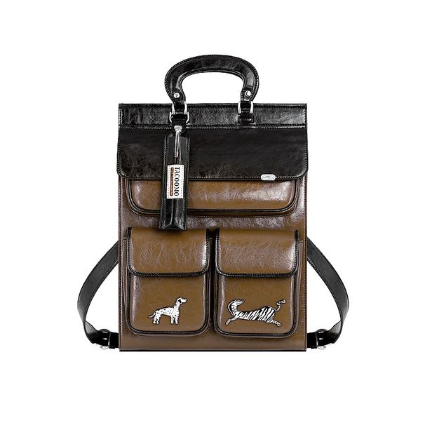 Big Dog New Backpack Commuter Premium Color Cover Computer Bag Fashionable Hundred_voghion.com