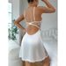 Women’S Clothing Sexy Lingerie Lace Perspective Temptation Nightdress Thong Two Piece Suit_voghion.com