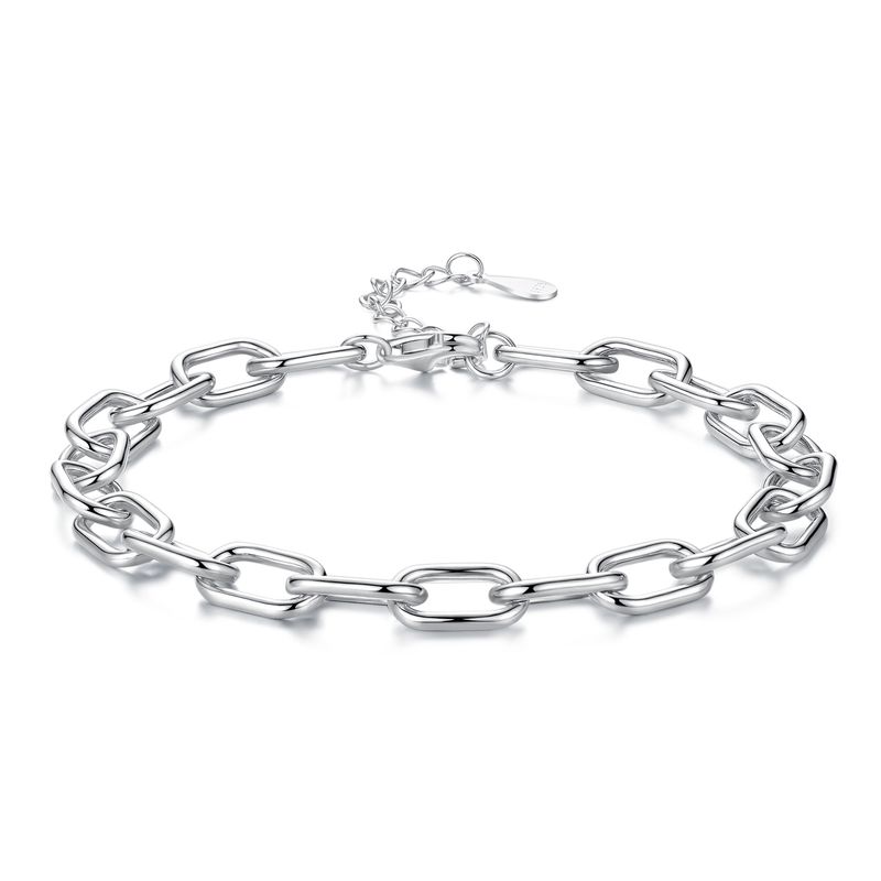 Bracciale grosso, bracciale in argento sterling 925 per donna_voghion.com