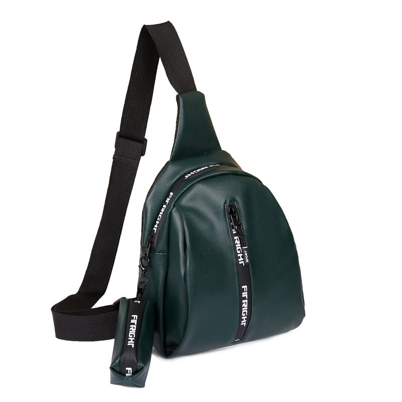 Borsa a tracolla unisex streetwear - Borsa a tracolla alla moda a righe con marsupio rimovibile (design antifurto)_voghion.com