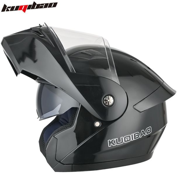 CoolRide Pro Dual Visor Motorhelm Opklapbare Integraalhelm met 3C-certificering voor veilig rijden - Meerdere kleuren en maten_voghion.com